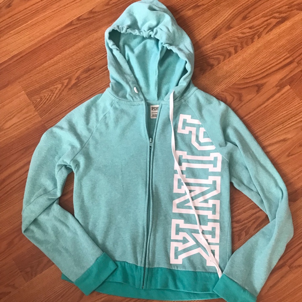 Full zip PINK hoodie